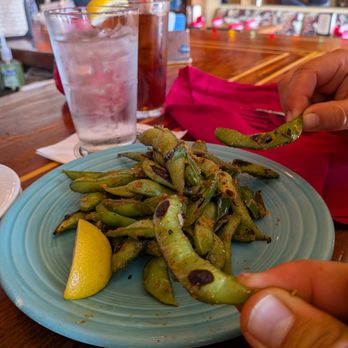 Hula's Island Grill - Spicy Edamame - Asian Fusion Near Me - Monterey, California Hula's Island Grill - Spicy Edamame - Asian Fusion Near Me - Monterey, California