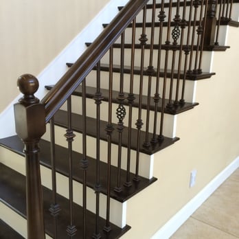 DeShields Stairs & Custom Woodworks - Treads/Risers/Balusters After - General Contractors Near Me