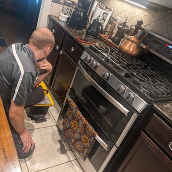 Reliant Appliance Repair - Yuriy doing some after repair testing! - Appliances & Repair Near Me - Sugar Land, Texas Reliant Appliance Repair - Yuriy doing some after repair testing! - Appliances & Repair Near Me - Sugar Land, Texas