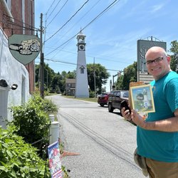 Town Clock Cheese Shoppe - Gap, Pennsylvania and folk art!