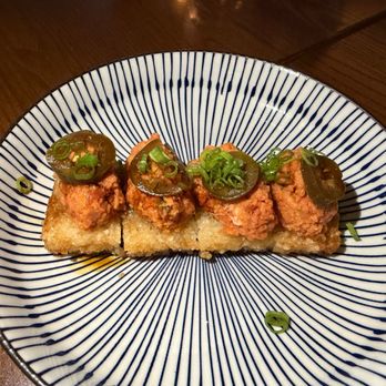 Caya - Yum spicy tuna crispy rice - Sushi Bars Near Me - Los Angeles, California Caya - Yum spicy tuna crispy rice - Sushi Bars Near Me - Los Angeles, California