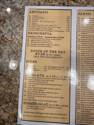 Menu photo 2 Panino Rustico of Mill Basin Brooklyn, NY