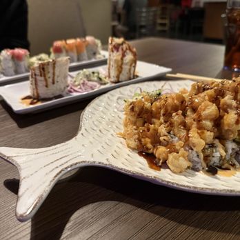Sugoi Sushi - Popcorn Lobster Roll, 21. Japanese Burrito, 20. Rainbow Roll - Sushi Bars Near Me - Beaumont, California