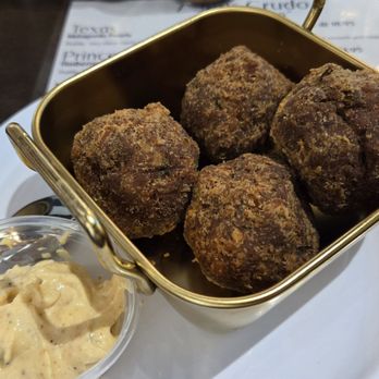 7 Seas Oyster Bar - Boudin puppies - Seafood Near Me - Houston, Texas