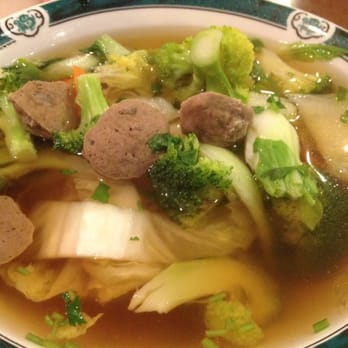 Pho 89 - Vegetable Noodle with Meatballs - Vietnamese Near Me - Laurel, Maryland