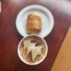 Serafina Coffee Roasters - Melting Snow and chocolate croissant