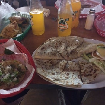 La Probadita - Delicious steak quesadillas and a cactus taco! - Mexican Near Me - Hart, Michigan