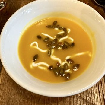 Longleaf Swine BBQ - Roasted Squash Soup - Southern Near Me - Raleigh, North Carolina