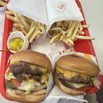In-N-Out Burger - Double double light well fries - Burgers Near Me - Irvine, California In-N-Out Burger - Double double light well fries - Burgers Near Me - Irvine, California