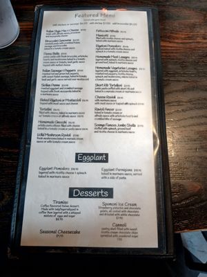 Menu photo 3 Sonny's Pizza & Pasta San Clemente, CA Menu photo 3 Sonny's Pizza & Pasta San Clemente, CA
