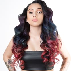 Her Mane Addiction - Beauty with a splash of color...