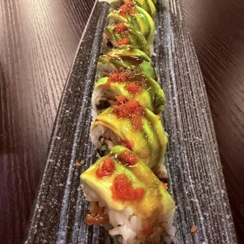 Mizu Sushi - Green Dragon Roll - Chinese Near Me - Cleveland Heights, Ohio Mizu Sushi - Green Dragon Roll - Chinese Near Me - Cleveland Heights, Ohio