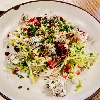 Bar Molino - Endive Salad with pomegranate arils, walnuts and a fabulous blue cheese. Excellent! - Tapas/Small Plates Near Me - Jacksonville, Florida Bar Molino - Endive Salad with pomegranate arils, walnuts and a fabulous blue cheese. Excellent! - Tapas/Small Plates Near Me - Jacksonville, Florida