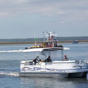 Island Queen Inland Charters - Returning from a great day fishing with calm winds and water! - Fishing Near Me - Chincoteague, Virginia Island Queen Inland Charters - Returning from a great day fishing with calm winds and water! - Fishing Near Me - Chincoteague, Virginia