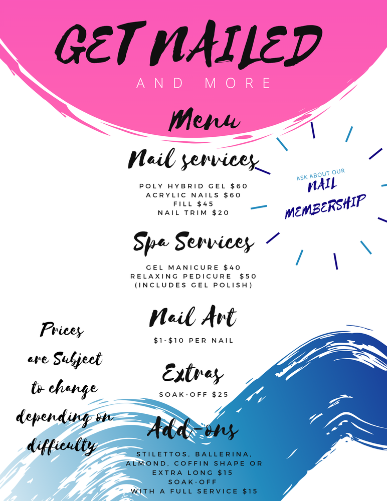 Get Nailed and More Logo