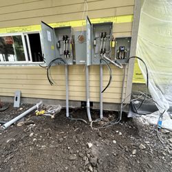 Upland Electric - New service in progress
