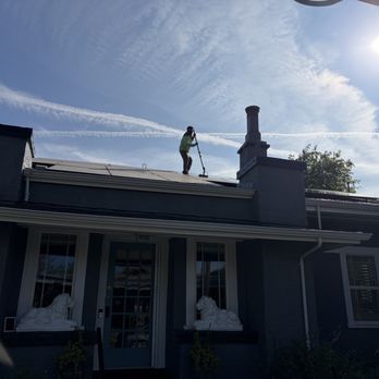 Solar Scrub Club - The husband and wife team take turns going over the panels with no chemicals and de-ionized water. - Solar Panel Cleaning Near Me Solar Scrub Club - The husband and wife team take turns going over the panels with no chemicals and de-ionized water. - Solar Panel Cleaning Near Me