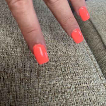 Le Posh Nails & Spa - Terrible job, the nails are raised and ugly and the polish is all over the place. - Nail Salons Near Me - Hesperia, California