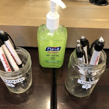 Teriyaki Me! - Very Clean counters and sanitized pens for signing CC slips - Asian Fusion Near Me - Glendale, California Teriyaki Me! - Very Clean counters and sanitized pens for signing CC slips - Asian Fusion Near Me - Glendale, California