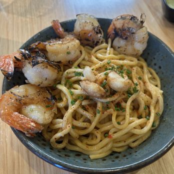 NEP Cafe - Shrimp Garlic Noodle - Breakfast & Brunch Near Me - Irvine, California NEP Cafe - Shrimp Garlic Noodle - Breakfast & Brunch Near Me - Irvine, California