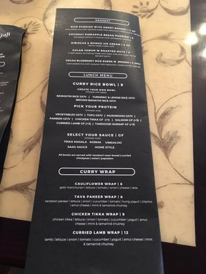 Menu photo 7 SPICE KRAFT Indian Bistro Alexandria, VA