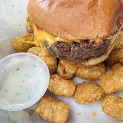 Busy Bee Cafe - Double cheese burger :)
