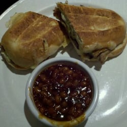 Cuban sandwich. This sandwich was actually much worse than it looks...absolutely horrible!!!