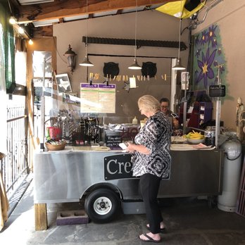 Old Towne Creperie - Counter where you order. Just beyond the counter is the food preparation area, stove, etc - Creperies Near Me - Flagstaff, Arizona Old Towne Creperie - Counter where you order. Just beyond the counter is the food preparation area, stove, etc - Creperies Near Me - Flagstaff, Arizona