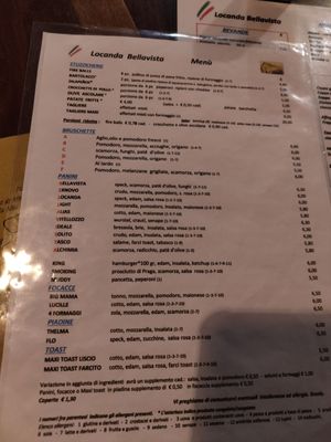 Menu photo 4 Locanda Bellavista Arcisate, VA