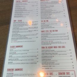 Menu Menu