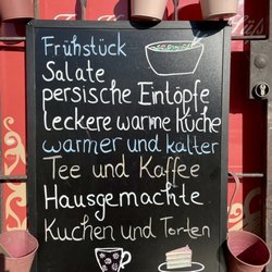Café Bahar - Karte