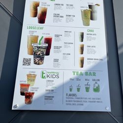 tea2go - Menu