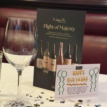 The Capital Grille - Birthday message - Steakhouses Near Me - Costa Mesa, California The Capital Grille - Birthday message - Steakhouses Near Me - Costa Mesa, California