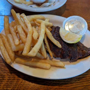 Yorktown Pub - Blackened Flounder 1/2 entree - Pubs Near Me - Yorktown, Virginia Yorktown Pub - Blackened Flounder 1/2 entree - Pubs Near Me - Yorktown, Virginia