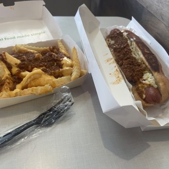 Dairi-O - Big foot long hotdog (all the way) and Chili Cheese Fries - Burgers Near Me - Archdale, North Carolina Dairi-O - Big foot long hotdog (all the way) and Chili Cheese Fries - Burgers Near Me - Archdale, North Carolina