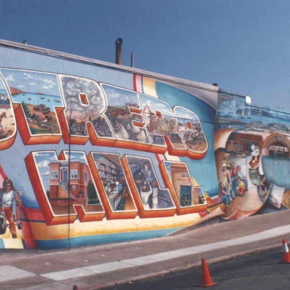 Potrero Hill Mural - Photo from the time I painted that mural. NicoleEmanuelStudios.com - Public Art Near Me - San Francisco, California Potrero Hill Mural - Photo from the time I painted that mural. NicoleEmanuelStudios.com - Public Art Near Me - San Francisco, California