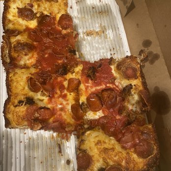 Taglio-Montgomery - Meats pizza Detroit Style - Pizza Near Me - Cincinnati, Ohio