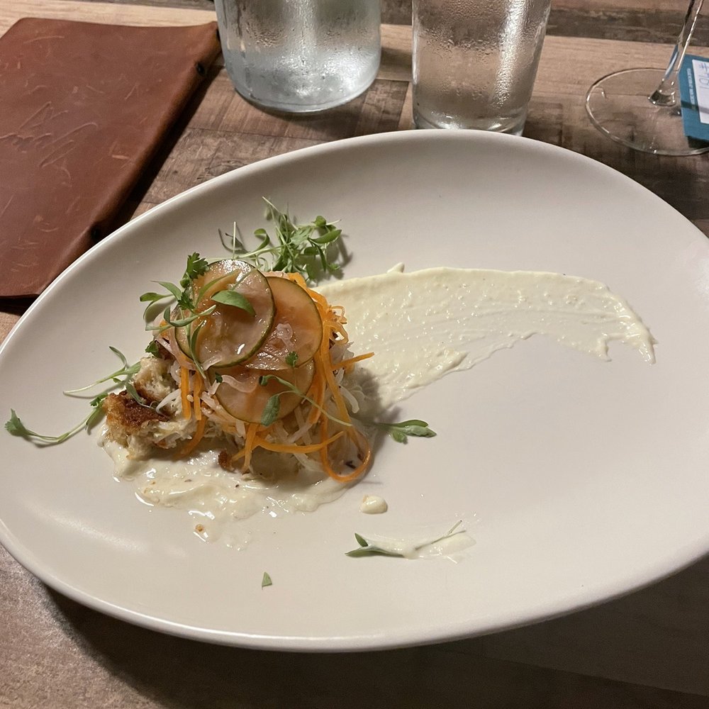 Crush XI - Crab Cake appetizer - New American Near Me - Melbourne, Florida Crush XI - Crab Cake appetizer - New American Near Me - Melbourne, Florida