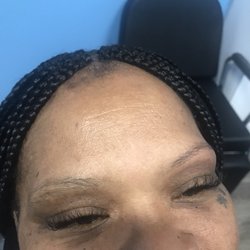 Eyebrow threading