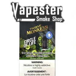 Vapester Smoke Shop - NIKKI TWELVE MONKEY POD CIRCLE OF LIFE AVAILABLE NOW