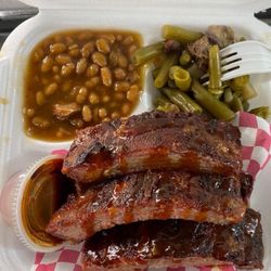 Jt's Stovetop Bbq - Ribs Beans Green Beans