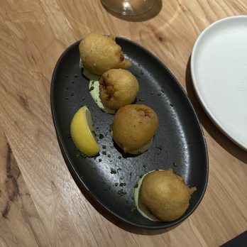 Estuary - Crab beignets - New American Near Me - New Port Richey, Florida Estuary - Crab beignets - New American Near Me - New Port Richey, Florida