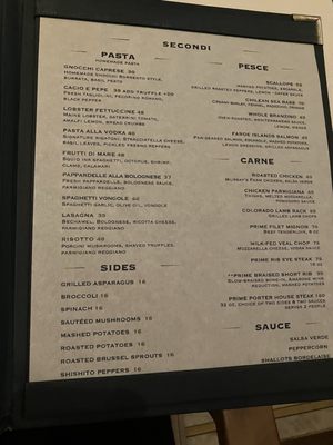 Menu photo 2 Osteria La Baia New York, NY Menu photo 2 Osteria La Baia New York, NY