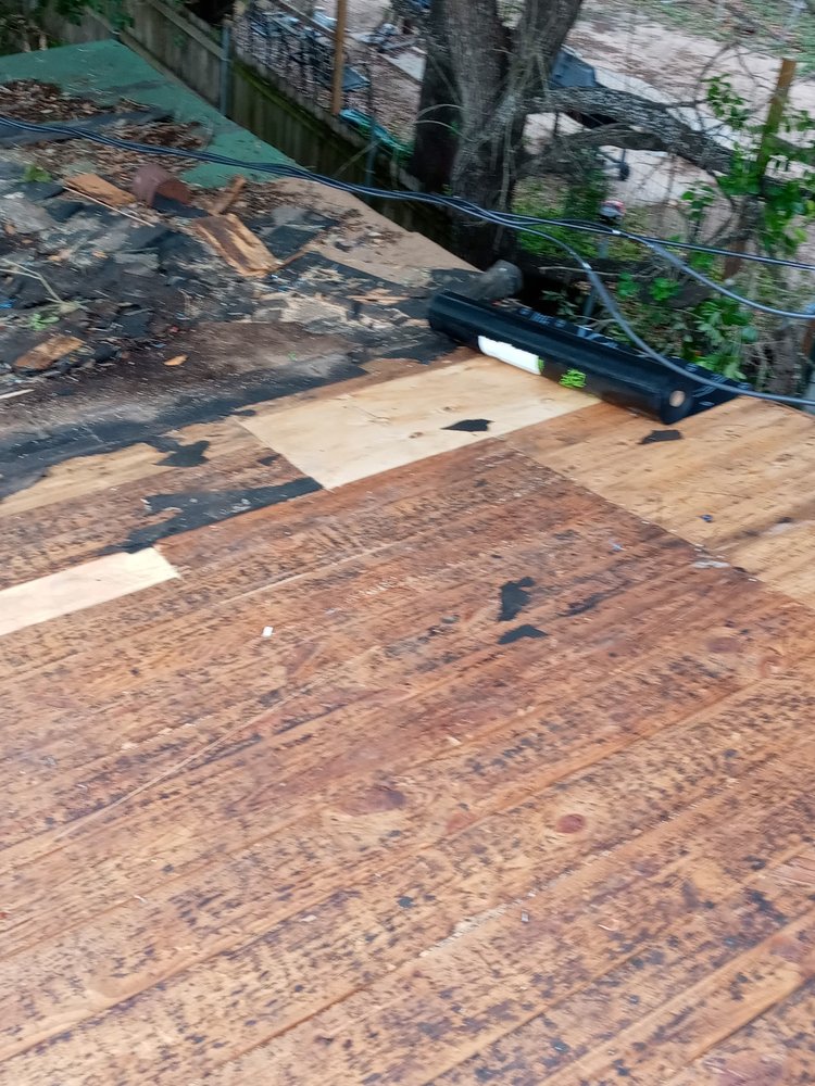 Slide of Bert's Roofing