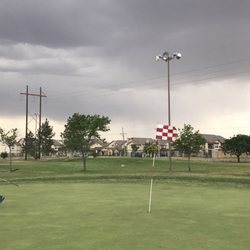 Preston West Golf Course Par 3 - On the course as the storms rolled in.
