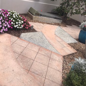 Florida Botanical Gardens - Interesting floor in wedding garden - Botanical Gardens Near Me - Largo, Florida