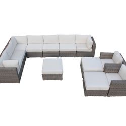 Cozy Corner Patios - Outdoor Sectional Sofa. Sunbrella Fabric cushion.