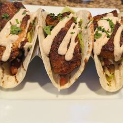 The Thirsty Turtle - Cranford - Blackened Salmon Tacos