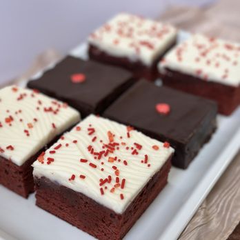 Sarah's Dessert Bar - Valentine's Day brownies! - Bakeries Near Me - San Diego, California Sarah's Dessert Bar - Valentine's Day brownies! - Bakeries Near Me - San Diego, California