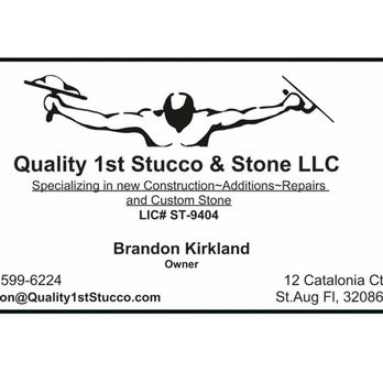 Quality 1st Stucco & Stone - Stucco Services Near Me - St Augustine, Florida Quality 1st Stucco & Stone - Stucco Services Near Me - St Augustine, Florida